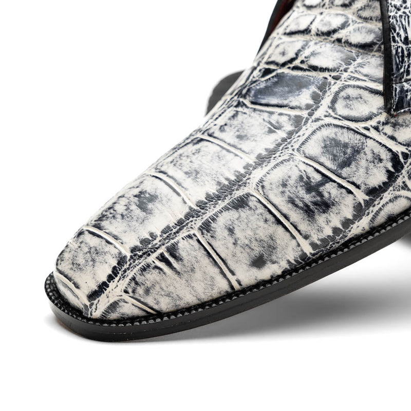 Marco Di Milano Pietro Alligator Newspaper Chukka Boots