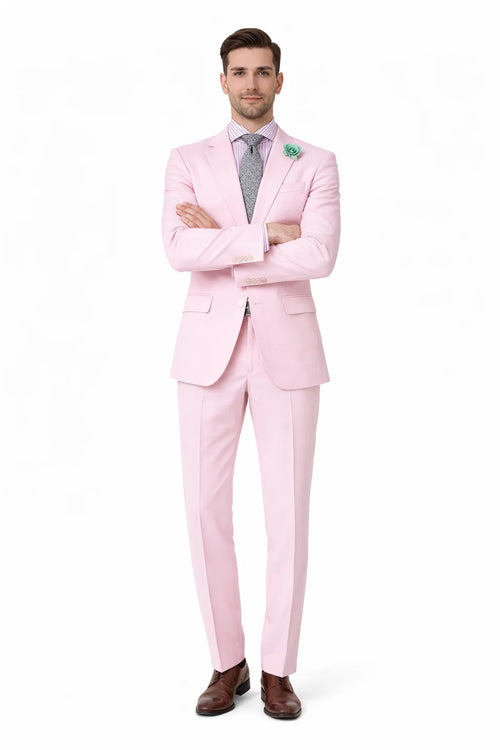 Pink Seersucker Suit