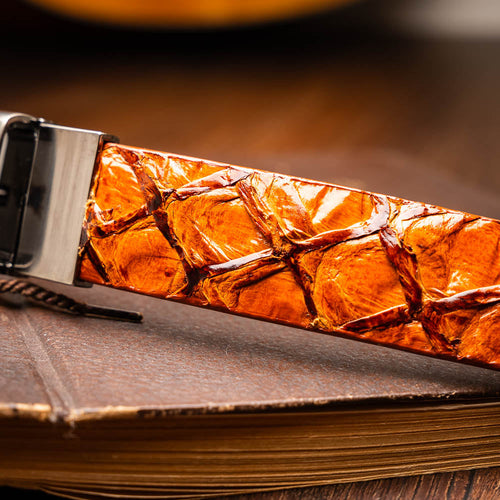 Marco Di Milano Olivieri Brandy Leather Belt Shoe