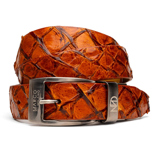 Marco Di Milano Olivieri Brandy Leather Belt Shoe