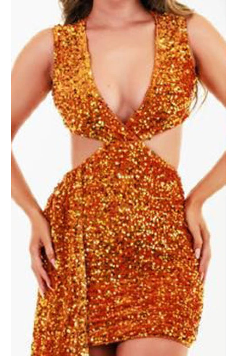 Dama Dresses for Quinceanera in Orange Style PS106X Quince Outfit