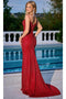 Portia and Scarlett PS24178 -long- Beaded Sweetheart Prom Dress for Classic Glamour