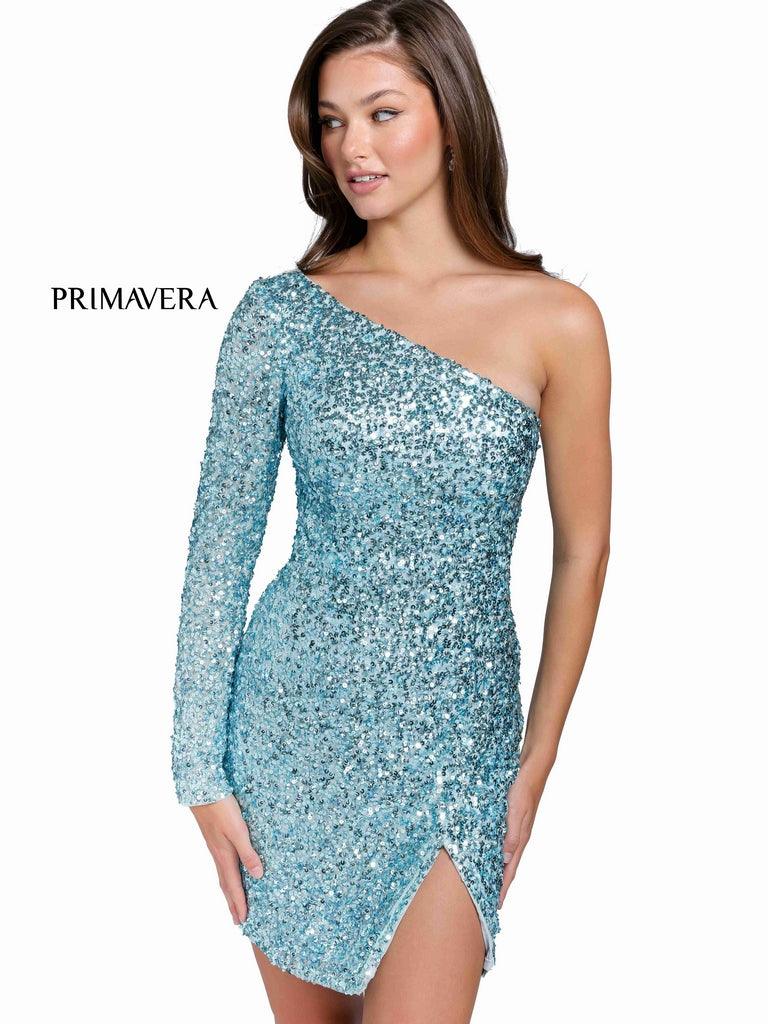 Primavera Couture 3860 - Sequin Beaded Homecoming Dress