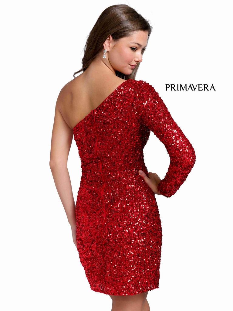 Primavera Couture 3860 - Sequin Beaded Homecoming Dress