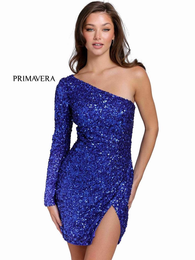 Primavera Couture 3860 - Sequin Beaded Homecoming Dress