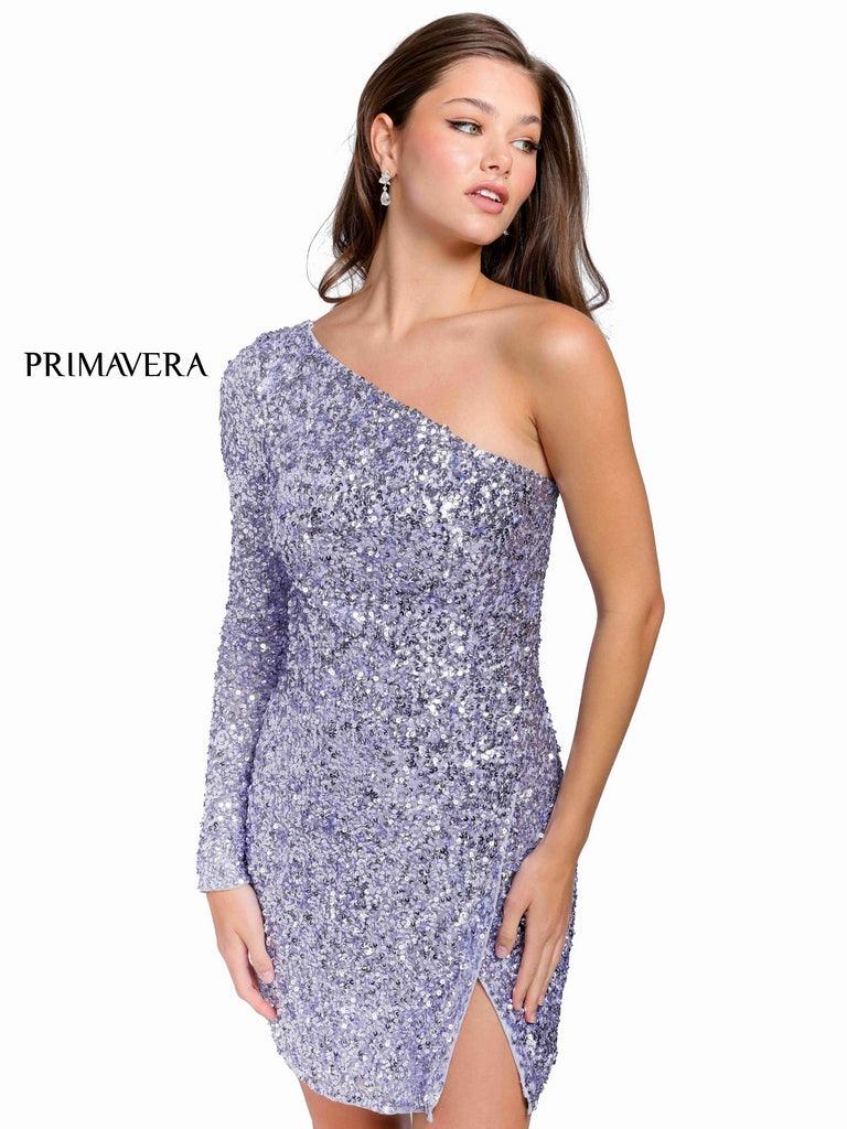 Primavera Couture 3860 - Sequin Beaded Homecoming Dress