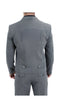 Men's Slate Western Suit 2-Piece - Cowboy Suit with Western Yoke & Pearl Snaps