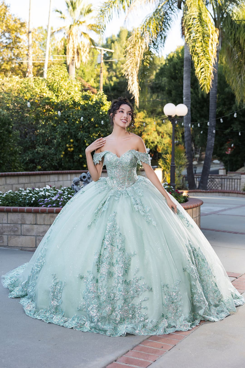 Prom Dress Sweetheart Off The Shoulder Ball Gown By Layla K LK279