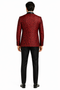 Red and Tuxedo Black Suit ââŹâ Mens Formal Blazer with Satin Shawl Lapel