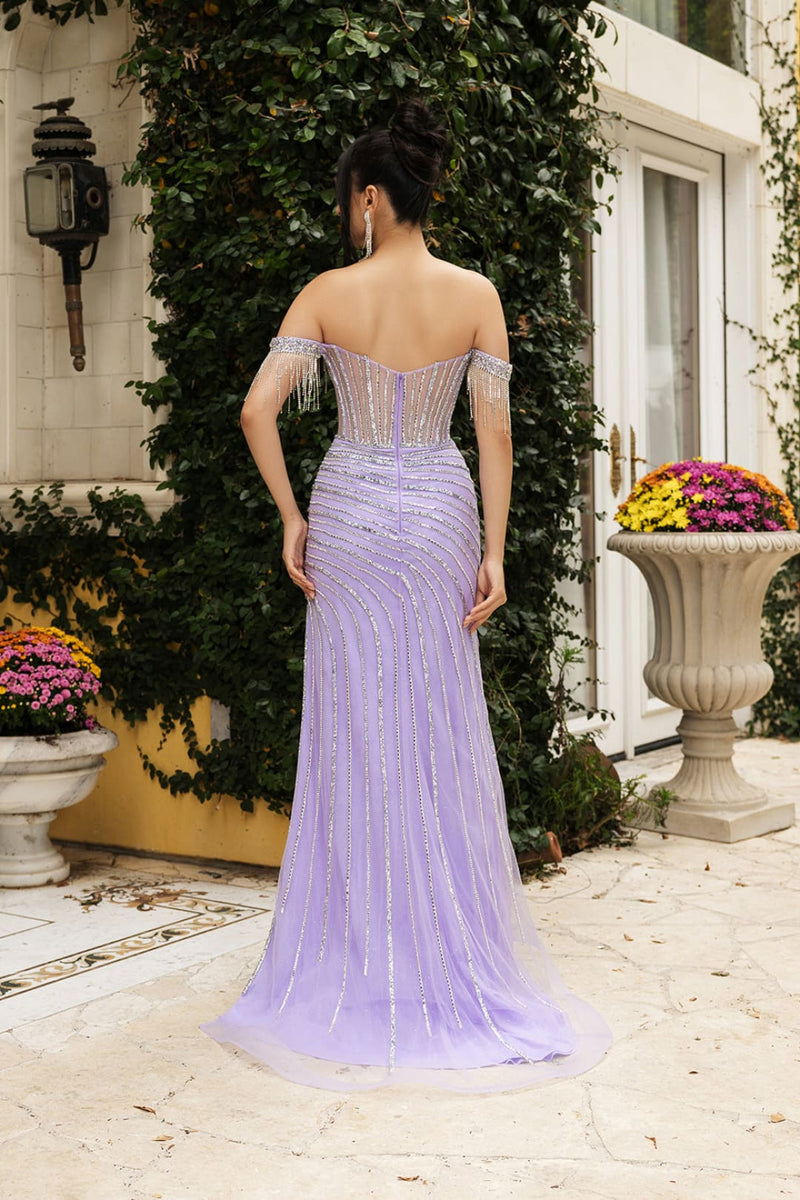 Red Carpet Dress Off The Shoulder Sheath Gown By Royal Queen RQ8162
