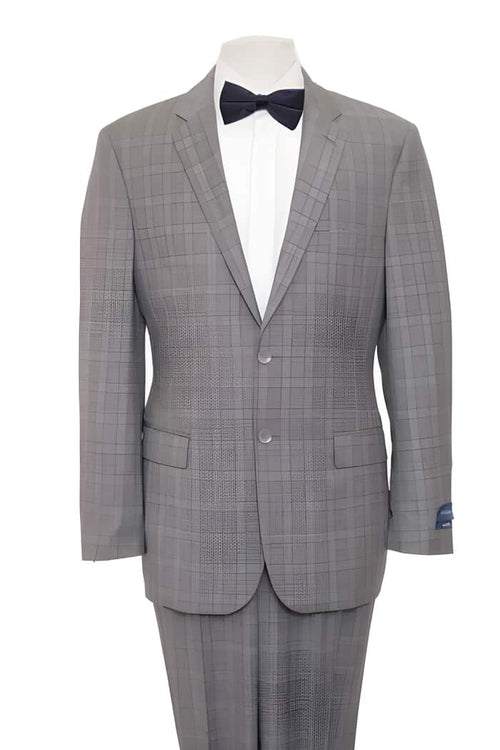 Mens Gray Wool Suit - Any Brand Style Size