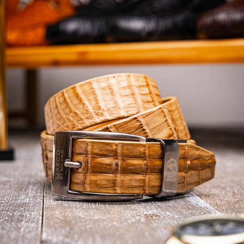 Marco_Di_Milano Riccardo Belt - Oil Orix Leather Loafers