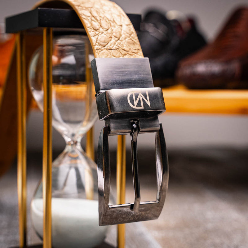 Marco Di Milano Riccardo Belt Orix: Luxury Leather Dress Shoe