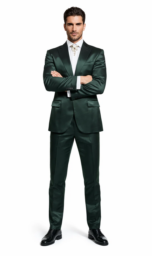 Rossi Man LEO RM1611 – Slim Fit 3-Piece Suit for Men | Modern Tailored Formalwear