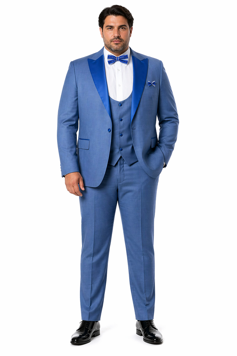 Rossi Man Leo Tuxedo RM1387 – Elegant Slim Fit Formal Wear for Men | Stylish Tuxedo Suit
