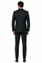 Rossi Man MAX RM1727 Slim Fit 3-Piece Suit – Stylish Tailored Green Pinstripe Suit for Men