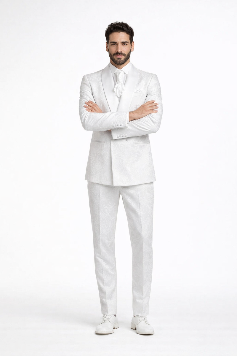 Rossiman Rossi Men's Dress Suit – Classic Tailored Formalwear