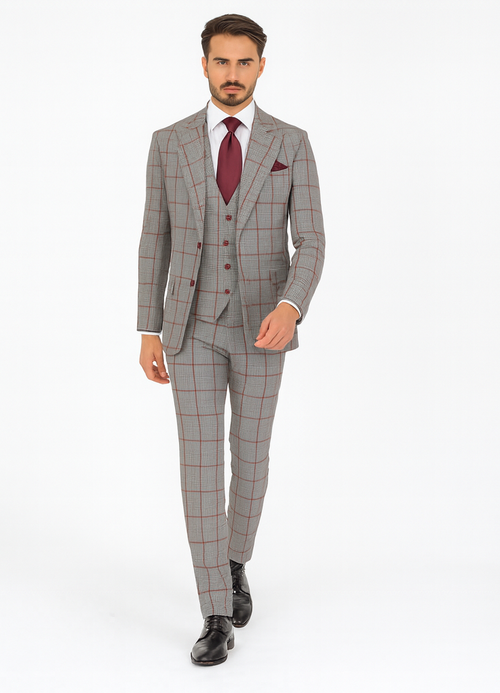 Rossi Man RM1854 Tom – Men's Slim Fit Suit for Men