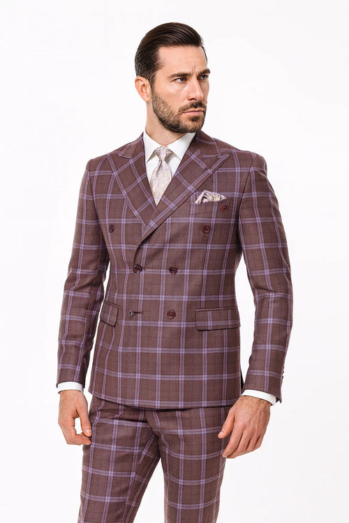 rossiman-plaid-suit-textured-windowpane-pattern-in-gray-and-lavender-double-breasted-design