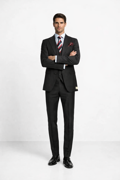 Rossiman Rossi Men's Dress Suit – Premium Tailored Suit for Formal Occasions