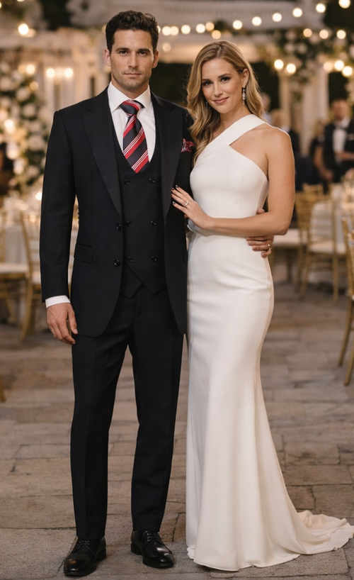 Rossiman Rossi Men's Dress Suit – Premium Tailored Suit for Formal Occasions