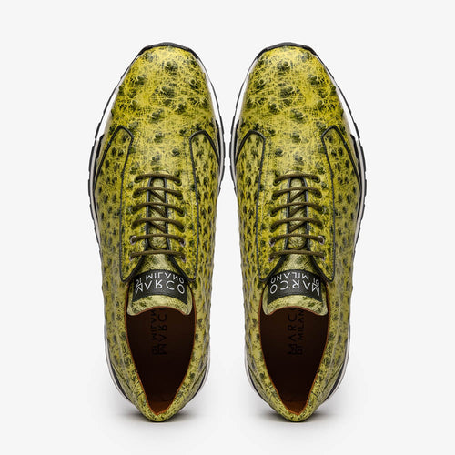 Marco Di Milano Scanno Antique Green Leather Shoe