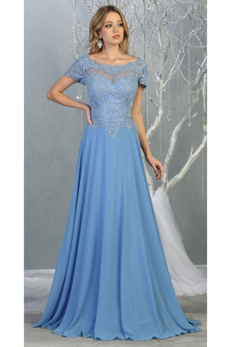Short Sleeve Mother Of The Bride Dress New Collection