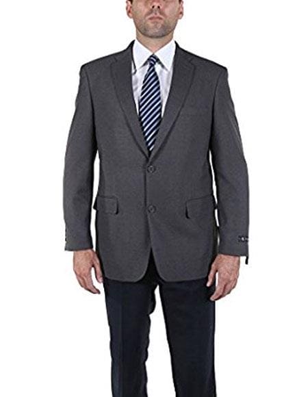 Wholesale Mens Jackets - Wholesale Blazer -Gray Blazer