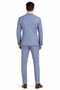Slim Fit 2 Button Light Blue - Steel Blue - Wedding Suit - Dusty Blue Suit
