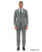 Stacy Adams Men's 3 Piece Hybrid Fit Suit - Textured Glen Check
