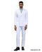 Stacy Adams Men's 2 Piece Executive Suit - Double Breasted