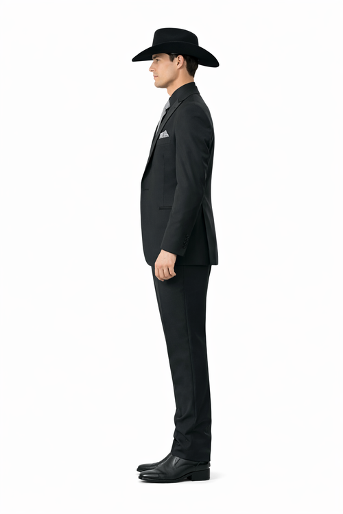 Smoking Traje - Esmoquin - Smoking Para Hombre - Country Wedding Suits Black Tuxedo