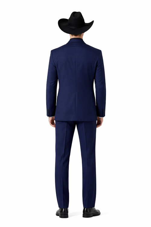 Smoking Traje - Esmoquin - Smoking Para Hombre - Navy Tuxedo