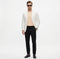 Miami Vice Sonny Crockett Mens White Blazer – Classic Fit Formal Casual Dress Jacket for Business and Wedding Iconic Characters Pop Culture