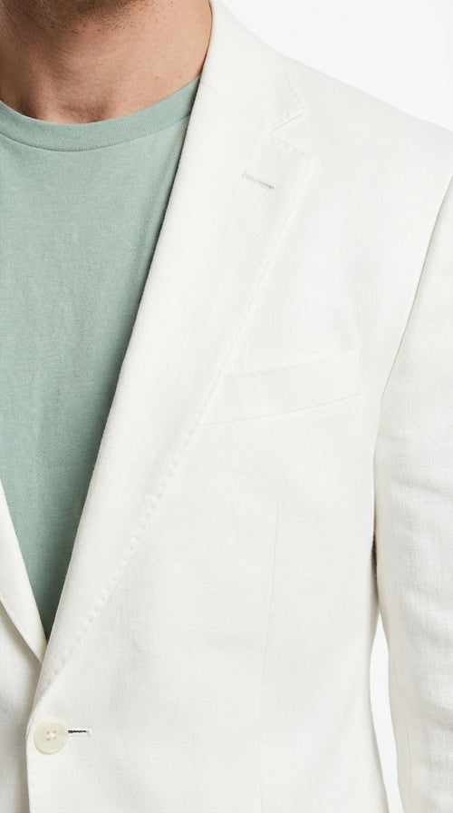 Miami Vice Sonny Crockett Mens White Blazer ā Classic Fit Formal Casual Dress Jacket for Business and Wedding Iconic Characters Pop Culture