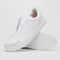 Zelli Spettacolare Pebble Grain Slip On Sneakers White (65-225-WHT)