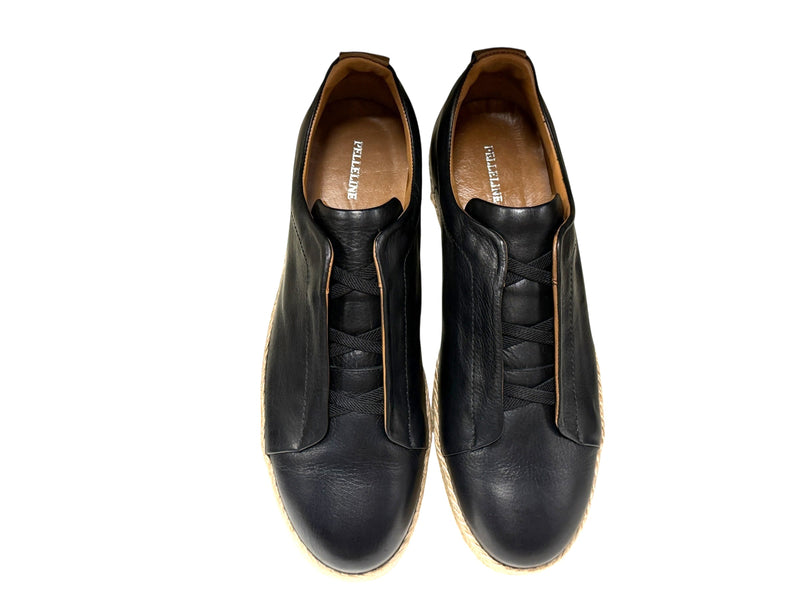 P01001 Sportivo- Elastic Vamp- Black