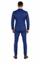 Stretch Fabric Suits - Slim Fit Suit in Color Navy - Giovanni Testi 2 button stretch Burgundy Travel Suit GTRVL2N-01 NAVY