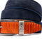 Marco Di Milano Hugo Belt: Leather Loafer - Orange/Navy