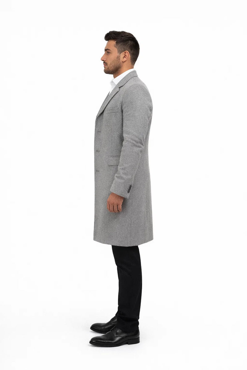 Mens Gray Coat