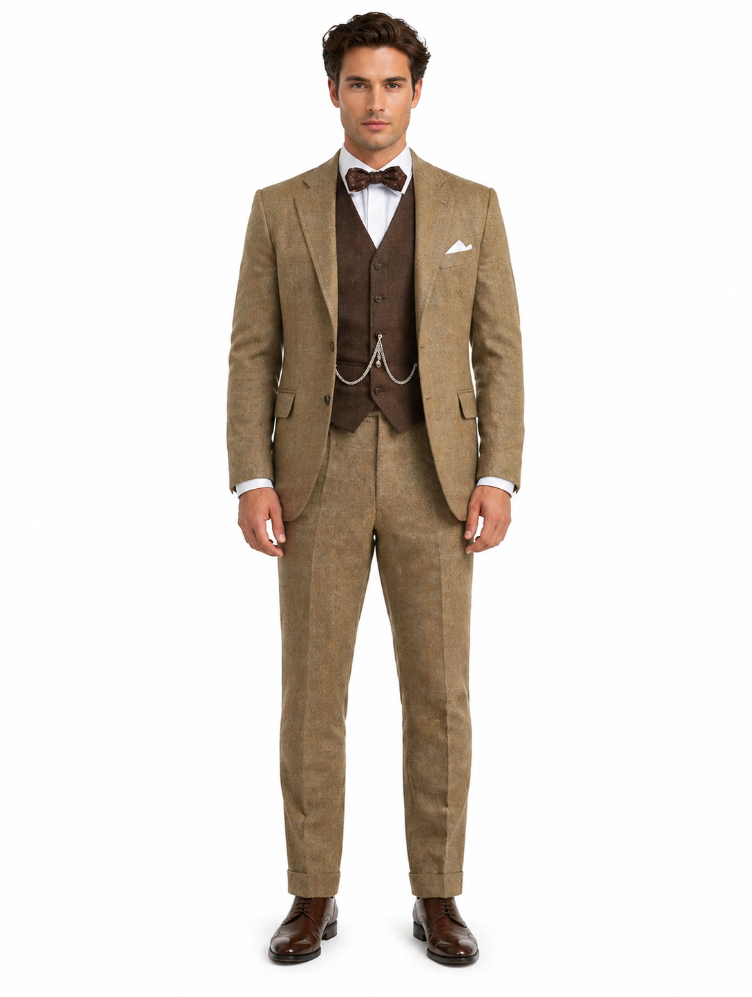 The Great Gatsby Tobey Maguire Suit - Mens Great Gatsby Costume