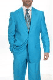 Tiffany Blue Suit - AlbertoNardoniStore