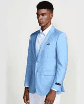 Tiffany Blue Suit - AlbertoNardoniStore