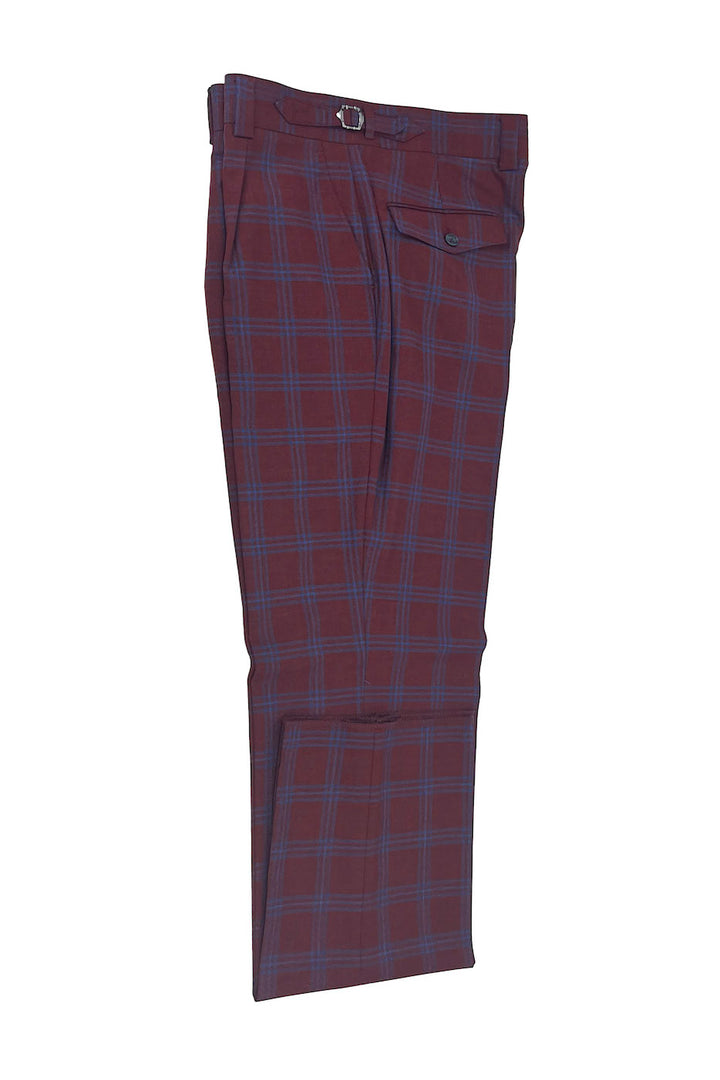 Tiglio Luxe Jade Semi-Wide Leg Wool Marbella Dress Pants TL4015 main image 1