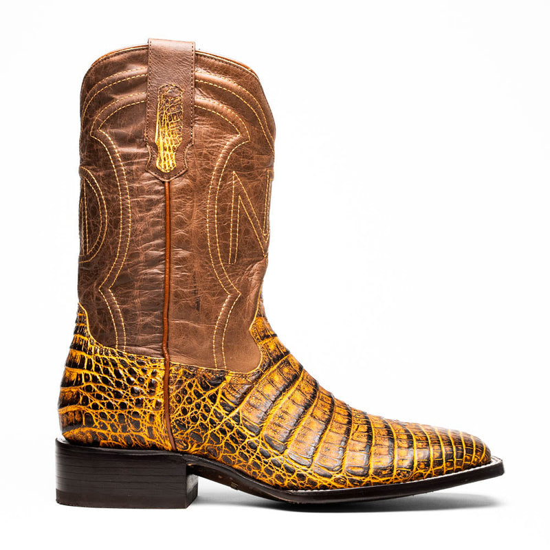Marco Di Milano Tucson - Mustard Brown Leather Oxfords