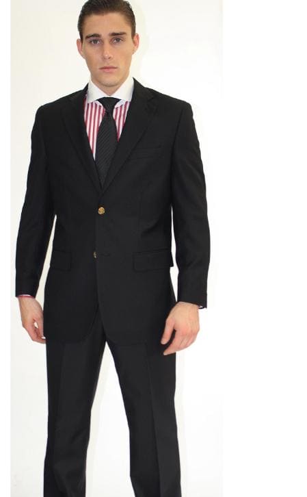 Wholesale Mens Jackets - Wholesale Blazer - Black Blazer
