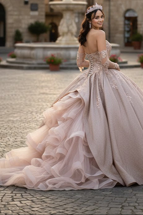 Royal Blue Quinceanera Dress by Elizabeth K GL1912