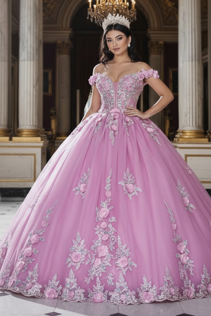 Gala Gown Off Shoulder Sheer Corset Prom Dress By Layla K LK262