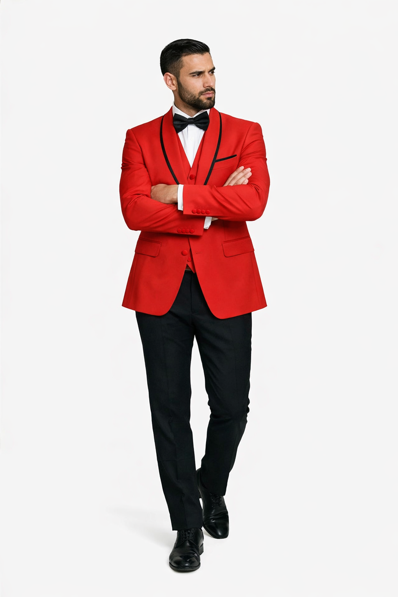 valentine blazer - valentines day Tuxedo - Red Tuxedo