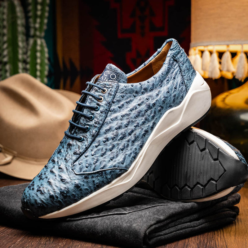 Marco Di Milano Varenna Loafer: Blue Jeans Italian Leather
